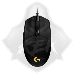 MOUSE LOGITECH G203 LIGHTSYNC 8K BLACK RGB