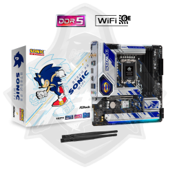 PLACA MADRE ASROCK B760M PG SONIC WIFI/BLUETOOTH - LGA 1700