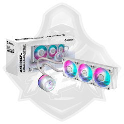SISTEMA DE REFRIGERACION LÍQUIDA 360MM WHITE ARGB – AORUS WATERFORCE X II ICE