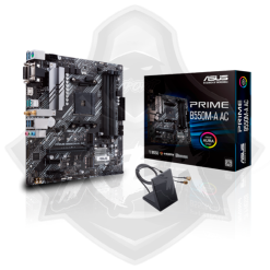 PLACA MADRE ASUS PRIME B550M-A AC WIFI/BLUETOOTH – AM4