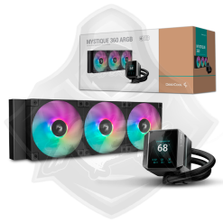 SISTEMA DE REFRIGERACION LÍQUIDA 360MM ARGB LCD – DEEPCOOL MYSTIQUE 360