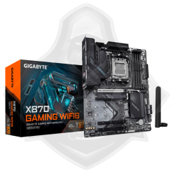 PLACA MADRE GIGABYTE X870 GAMING WIFI6 /BT – AM5
