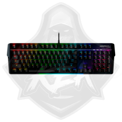 TECLADO HYPERX ALLOY MKW100 RGB MECHANICAL GAMING BLACK SWITCH RED