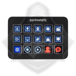 STREAM DECK STREAMPLIFY DECK ONE LCD 15 KEYS BLACK