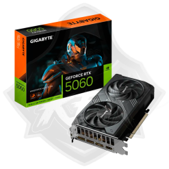 TARJETA DE VIDEO NVIDIA RTX 5060 8GB – GIGABYTE WINDFORCE MAX