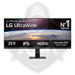 MONITOR LG ULTRAGEAR ULTRAWIDE 34U511A-B IPS HDR400 34″ WFHD 100HZ 5MS