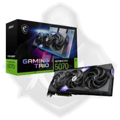 TARJETA DE VIDEO NVIDIA RTX 5070 12GB – MSI GAMING TRIO OC