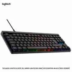 TECLADO LOGITECH G515 TKL WIRED LIGHTSYNC RGB / KEYCONTROL BLACK