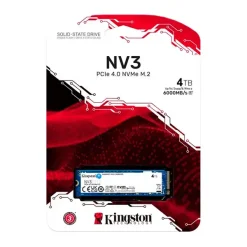 SSD M.2 NVME PCIE GEN 4 KINGSTON NV3 4TB / 6000MBS – 5000MBS