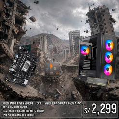 COMBO TERREMOTO 2026 - RYZEN 5 8600G