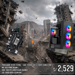 COMBO TERREMOTO 2026 - RYZEN 7 8700G