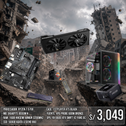 COMBO TERREMOTO - RYZEN 7 5700 / RX 6600 8GB