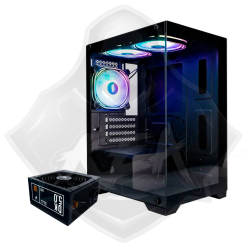 CASE C/FUENTE 500W BRONZE 1STPLAYER MIKU MI2 RGB BLACK