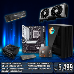 COMBO SEPTIEMBRE 2026 - RYZEN 7 8700F / RTX 5070 12GB